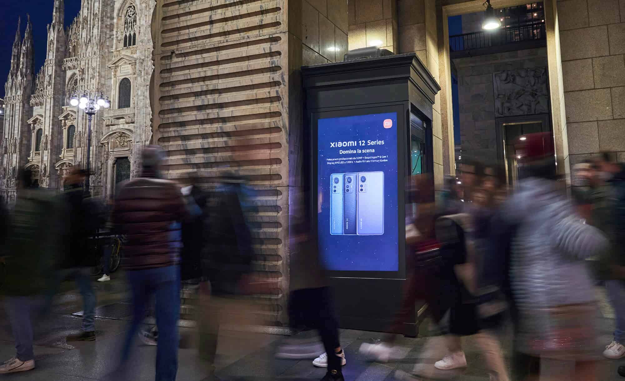 Circuito Digitale LCD Domminaction a Milano con Xiaomi (technology)