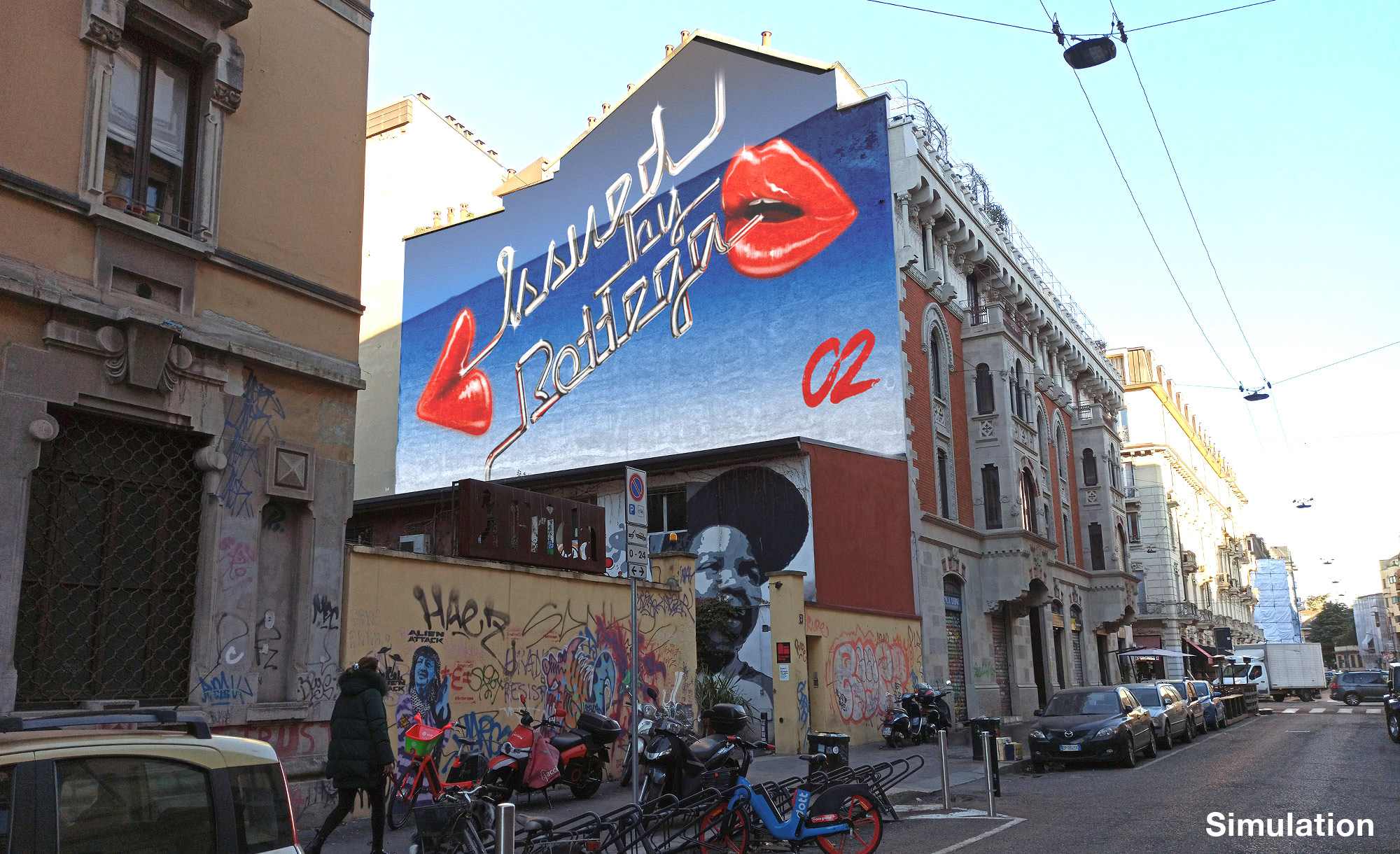 Mural Isola in Milan by Streetvox