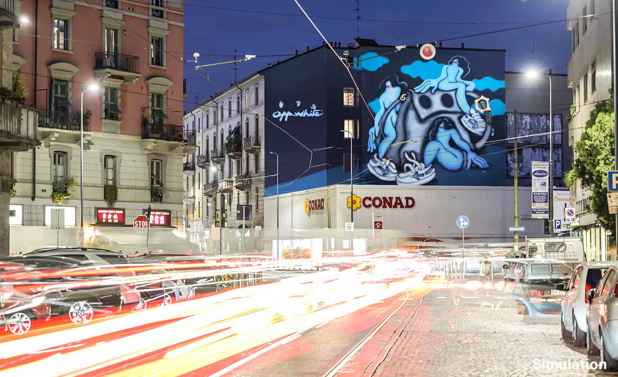 Mural Nolo in Milan by Streetvox